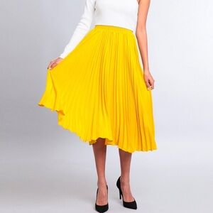 Endless Rose Pleated Long Skirt